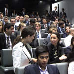 Summer Internship Business Presentation in 1 Angel Lane Auditorium