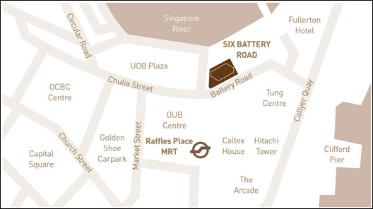 Singapore Office Map