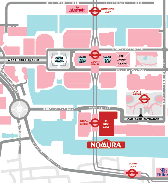 Bank Street Map