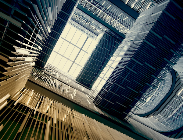 Abstract view of a modern file storage system